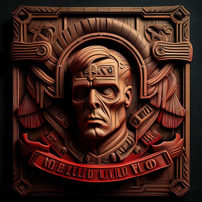 3D model Wolfenstein The Old Blood game (STL)